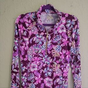 Lilly Pulitzer Luxletic Justine Pullover - Large